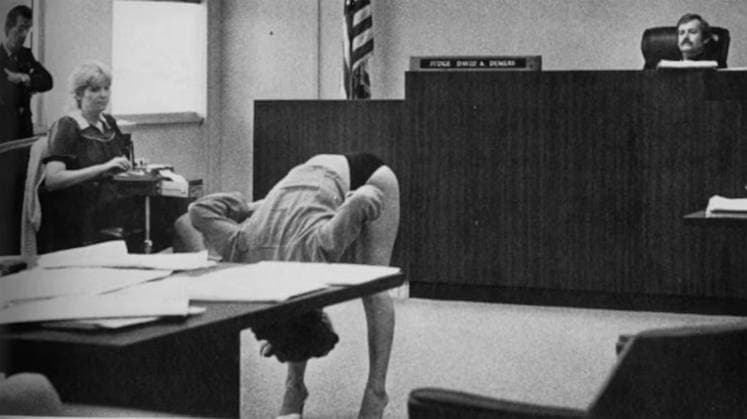1983, Tampa, Florida, USA: Playboy will cease to publish nude photos as of March 2016. We take a look back at the venerable men s magazine s presence in the Tampa Bay area. File Photo: Pinellas County trial from 1983, challenging the county s anti-nudity ordinance. In 1983, Judge DAVID DEMERS was presiding over a trial of three exotic dancers charged with violating Pinellas anti-nudity ordinance. During the trial, according to a 2001 Times profile of Demers , a dancer bent over in front of the bench to show the judge that her outfit did not expose anything too anatomical. It was picked up that year in Playboy s The Year in Sex feature. The judge pictured is David Demers. Tampa USA - ZUMAs70_ 19830101_new_s70_338 Copyright: xJimxDamaske TampaxBayxTimesx