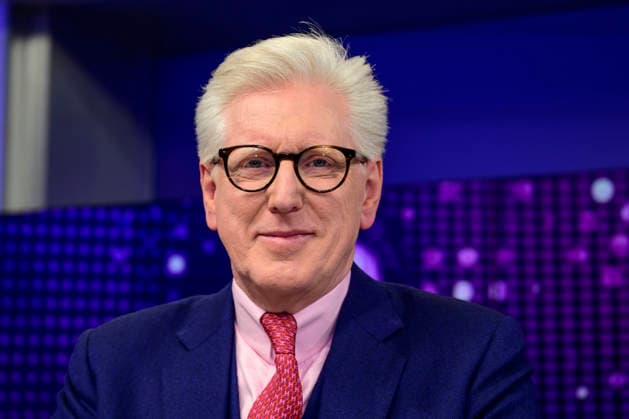 GER, Berlin, studio, guest on - maischberger, political talk show, TV, format, with host - Sandra Maischberger, Das Erste, from Adlershof - at Studio 20, pictured from left: Theo Koll, February 25, 2026, Copyright: HMBxMedia UwexKoch