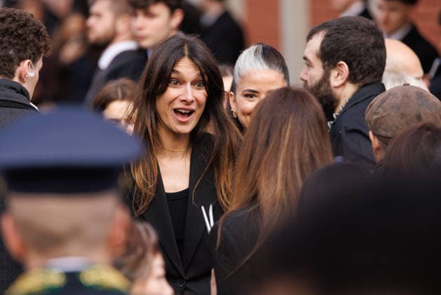 News - Fendi - Celebrity arrivals - Milan Fashion Week - Womenswear Fall Winter 2026 2027 A guest is seen leaving the Fendi fashion show during the Milan Fashion Week - Womenswear Fall Winter 2026 2027 on February 25, 2026 in Milan, Italy. Photo: Cinzia Camela. Milan Via Solari, 35 Italy Copyright: xCinziaxCamelax xLiveMediax LPN_2316309