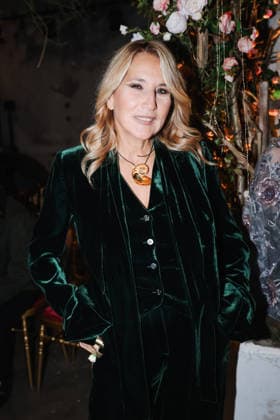 Milan, Milan Fashion Week Womenswear Fall Winter 2026 2027 - Women s Fashion, Fall Winter 2026 2027 - Antonio Marras Show - Front row guests. Pictured: Jo Squillo (Italian singer and television host)  Copyright: xAlessandroxBremecx xipa-agency.netx xx IPA_Agency_IPA72032181