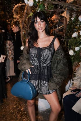 Milan, Milan Fashion Week Womenswear Fall Winter 2026 2027 - Women s Fashion, Fall Winter 2026 2027 - Antonio Marras Show - Front row guests. Pictured: Rachele Santoro (influencer)  Copyright: xAlessandroxBremecx xipa-agency.netx xx IPA_Agency_IPA72032197
