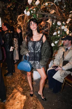 Milan, Milan Fashion Week Womenswear Fall Winter 2026 2027 - Women s Fashion, Fall Winter 2026 2027 - Antonio Marras Show - Front row guests. Pictured: Rachele Santoro (influencer)  Copyright: xAlessandroxBremecx xipa-agency.netx xx IPA_Agency_IPA72032201