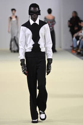 Milan, Milan Women s Fashion Week Fall Winter 2026 27 - Women s Fashion, Fall Winter 2026 27 - Vivetta fashion show - catwalk in the photo: model  Copyright: xSimonaxChiocciax xipa-agency.netx xFotosickix IPA_Agency_IPA72032804