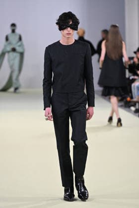 Milan, Milan Women s Fashion Week Fall Winter 2026 27 - Women s Fashion, Fall Winter 2026 27 - Vivetta fashion show - catwalk in the photo: model  Copyright: xSimonaxChiocciax xipa-agency.netx xFotosickix IPA_Agency_IPA72032823
