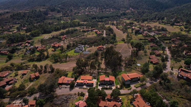 Life in Tapalpa after military operation that killed cartel leader El Mencho TAPALPA, MEXICO - FEBRUARY 25: An aerial view of the Tapalpa Country Club, following a military operation that killed cartel leader Nemesio Oseguera, El Mencho , in Tapalpa, Mexico on February 25, 2026. Stringer Anadolu Tapalpa Mexico. Editorial use only. Please get in touch for any other usage.  Copyright: x2026xAnadoluxStringerx