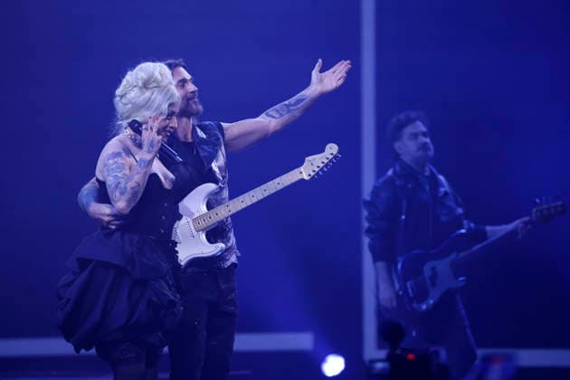 Vina del Mar, February 25, 2026 Juanes and Mon Laferte will perform on the fourth night of the Vina del Mar Festival 2026 Sebastian Cisternas Aton Chile, Vina del Mar Chile Aton 1128579  Copyright: SEBASTIANxCISTERNAS xATONxCHILE