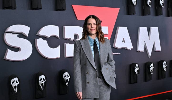 ˜Scream 7™ Global Premiere Neve Campbell arriving to the Scream 7 global premiere held at the Paramount Theatre on February 25, 2026 in Los Angeles, Ca. Los Angeles Paramount Theatre California USA Copyright: xLisaxOConnor xAFF-USA.COMx