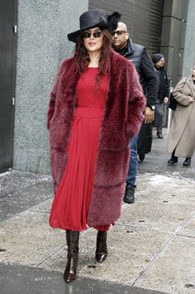NEW YORK, NY- FEBRUARY 25: Priyanka Chopra Jonas seen at The View on February 25, 2026 in New York City. Copyright: xRWx