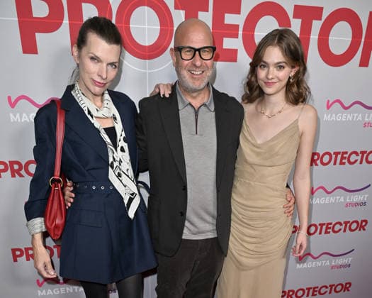˜Protector™ Los Angeles Special Screening Milla Jovovich, Adrian Grunberg and Isabel Myers arriving at the Protector Los Angeles special screening held at AMC The Grove on February 25, 2026 in Los Angeles, Ca. Los Angeles AMC The Grove California USA Copyright: xLeexWatt AFF-USA.COMx
