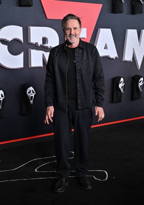 ˜Scream 7™ Global Premiere David Arquette arriving to the Scream 7 global premiere held at the Paramount Theatre on February 25, 2026 in Los Angeles, Ca. Los Angeles Paramount Theatre California USA Copyright: xLISAxOConnor xAFF-USA.COMx
