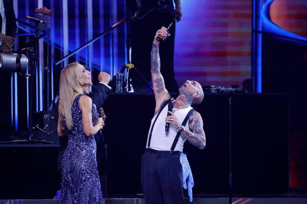Vina del Mar, February 25, 2026 The group Ke Personajes receives the silver seagull during their performance on the fourth night of the Vina del Mar 2026 Festival Sebastian Cisternas Aton Chile, Vina del Mar Chile Aton 1128662  Copyright: SEBASTIANxCISTERNAS xATONxCHILE