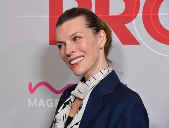 Cast member Milla Jovovich attends the premiere of the motion picture mystery thriller Protector at the AMC The Grove in Los Angeles on Wednesday, February 25, 2026. Storyline: The action movie stars Milla Jovovich as a former war hero rescuing her kidnapped daughter from a trafficking ring.  LAP2026022518 JIMxRUYMEN