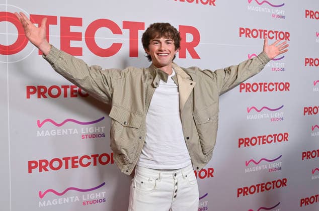 Cast member Shane Williams attends the premiere of the motion picture mystery thriller Protector at the AMC The Grove in Los Angeles on Wednesday, February 25, 2026. Storyline: The action movie stars Milla Jovovich as a former war hero rescuing her kidnapped daughter from a trafficking ring.  LAP2026022508 JIMxRUYMEN