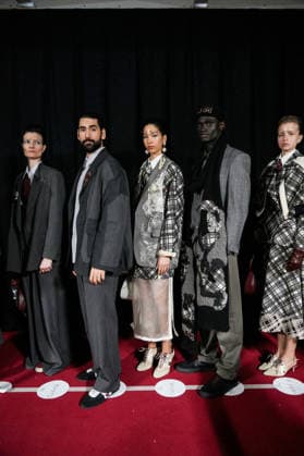 Mailand Fashion Week, Antonio Marras Modenschau #2 Milano Fashion Week - Women F W 26-27 Antonio Marras Men and Women Fashion Show Backstage Milan, Italy Milano Fashion Week - Women F W 26-27 Antonio Marras Men and Women Fashion Show Backstage Milan, Italy 25th February 2026 SGPItalia id 134527_002 * Not Exclusive  Copyright: xMarcoxErbax