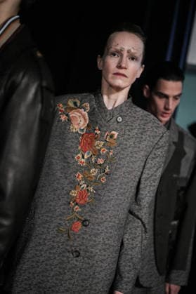 Mailand Fashion Week, Antonio Marras Modenschau #2 Milano Fashion Week - Women F W 26-27 Antonio Marras Men and Women Fashion Show Backstage Milan, Italy Milano Fashion Week - Women F W 26-27 Antonio Marras Men and Women Fashion Show Backstage Milan, Italy 25th February 2026 SGPItalia id 134527_002 * Not Exclusive  Copyright: xMarcoxErbax