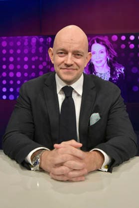 Marc Felix Serrao in der ARD-Talkshow maischberger im Studio Berlin Adlershof. Berlin, 25.02.2026