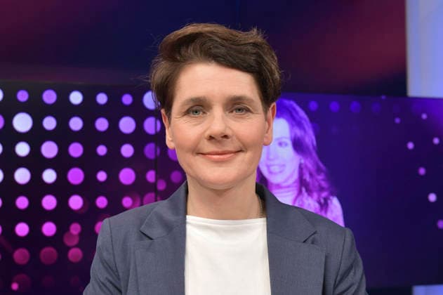 Anna Lehmann in der ARD-Talkshow maischberger im Studio Berlin Adlershof. Berlin, 25.02.2026