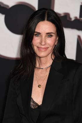 LOS ANGELES, CA - FEBRUARY 25: Courteney Cox at the global premiere of Scream 7 at The Paramount Theater in Los Angeles, California on February 25, 2026. Copyright: xJeffreyxMayerx