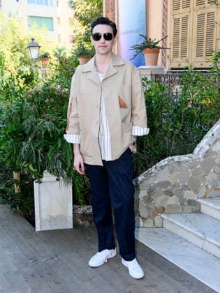Sanremo, 76th Italian Song Festival - Day 3 - Arrivals at Villa Nobel In the picture: Michele Bravi  Copyright: xSimonexComix xipa-agency.netx xPoolxSanremox02x IPA_Agency_IPA72044992