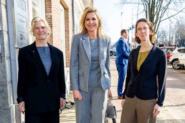 26-02-2026 Amsterdam Queen Maxima visited the Takecarebnb Foundation, an organization which aims to give refugees awaiting housing a good start in the Netherlands, in Amsterdam. Â  Copyright: xPPEx