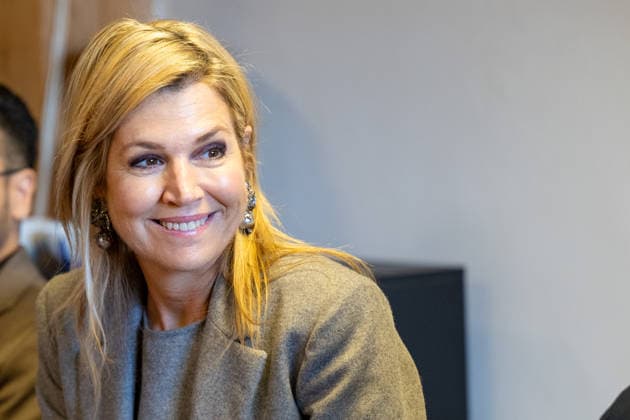 26-02-2026 Amsterdam Queen Maxima visited the Takecarebnb Foundation, an organization which aims to give refugees awaiting housing a good start in the Netherlands, in Amsterdam. Â  Copyright: xPPEx