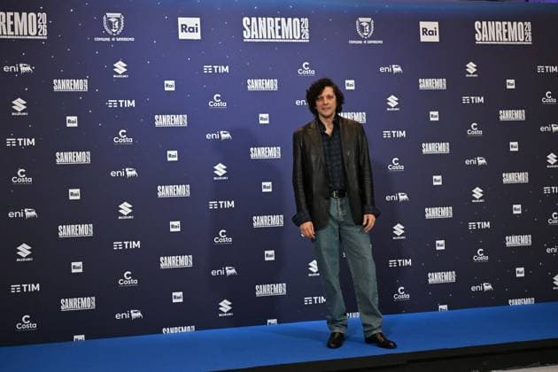 Foto IPP Felice De Martino Sanremo 26 02 2026 76° Festival della canzone italiana Nella foto: Ermal Meta Italy Photo Press World Copyright