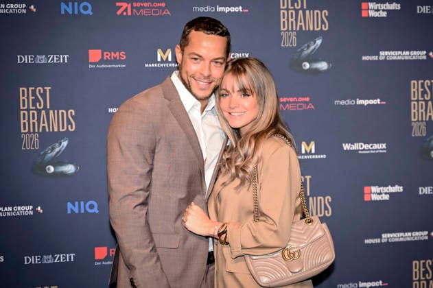 Andrej Mangold und Annika Jung bei der 23. Verleihung der Best Brands Awards 2026 im Hotel Bayerischer Hof. München, 25.02.2026 *** Andrej Mangold and Annika Jung at the 23 Best Brands Awards 2026 ceremony at the Hotel Bayerischer Hof Munich, 25 02 2026 Foto:xR.xHeinex xFuturexImagex best _brands_6285