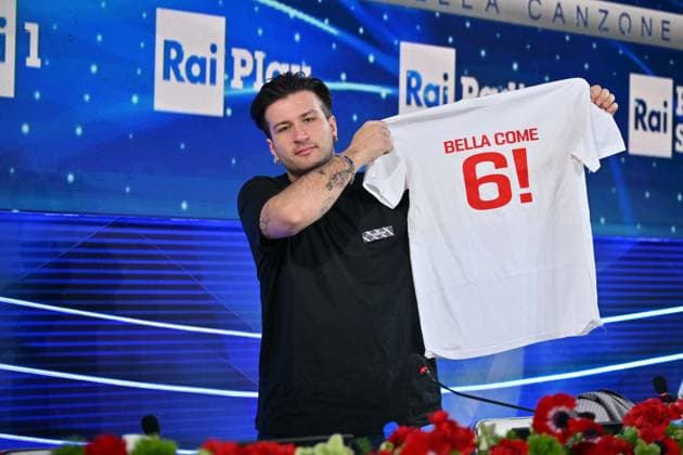 Foto IPP Felice De Martino Sanremo 26 02 2026 76° Festival della canzone italiana Nella foto: Eddie Brock Italy Photo Press World Copyright