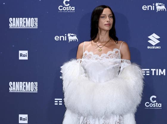 Sanremo, 76th Italian Song Festival - Irina Shayk photocall - pictured: Irina Shayk  Copyright: xTerenghi PoolxSanremo02x xipa-agency.netx xPoolxSanremox02x IPA_Agency_IPA72047212