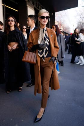 Max Mara - Guest arrivals - Milan Fashion Week - Womenswear Fall Winter 2026 2027 MILAN, ITALY - FEBRUARY 26: Nicky Hilton Rothschild arrives to Max Mara show during the Milan Fashion Week - Womenswear Fall Winter 2026 2027 on February 26, 2026 in Milan, Italy. Photo by Marco Piovanotto Abacapress.com  Copyright: xPiovanottoxMarco ABACAx
