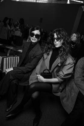 Milano Fashion Week - Women F W 26-27 Max Mara fashion show Front Row Milan, Italy Paz Vega;Celeste Dalla Porta Milano Fashion Week - Women F W 26-27 Max Mara fashion show Front Row Milan, Italy 26th February 2026 SGPItalia id 134533_001 * Not Exclusive  Copyright: xJohnnyxDallaxLibera SGPx