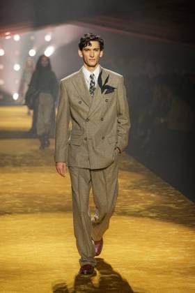 Milan, Milan Women s Fashion Week: Fall Winter 2026 27 - Women s Fashion, Fall Winter 2026 27 - Boss fashion show - catwalk in the photo: Model  Copyright: xRiccardoxGIordanox xipa-agency.netx xRiccardoxGIordanox IPA_Agency_IPA72050779