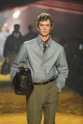 Milan, Milan Women s Fashion Week: Fall Winter 2026 27 - Women s Fashion, Fall Winter 2026 27 - Boss fashion show - catwalk in the photo: Model  Copyright: xRiccardoxGIordanox xipa-agency.netx xRiccardoxGIordanox IPA_Agency_IPA72050830