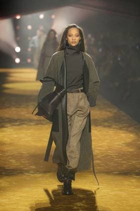 Milan, Milan Women s Fashion Week: Fall Winter 2026 27 - Women s Fashion, Fall Winter 2026 27 - Boss fashion show - catwalk in the photo: Model  Copyright: xRiccardoxGIordanox xipa-agency.netx xRiccardoxGIordanox IPA_Agency_IPA72050792