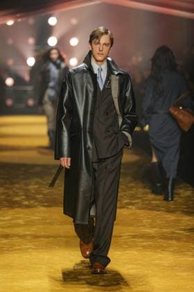 Milan, Milan Women s Fashion Week: Fall Winter 2026 27 - Women s Fashion, Fall Winter 2026 27 - Boss fashion show - catwalk in the photo: Model  Copyright: xRiccardoxGIordanox xipa-agency.netx xRiccardoxGIordanox IPA_Agency_IPA72051046