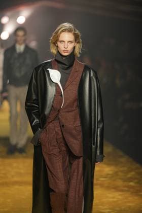 Milan, Milan Women s Fashion Week: Fall Winter 2026 27 - Women s Fashion, Fall Winter 2026 27 - Boss fashion show - catwalk in the photo: Model  Copyright: xRiccardoxGIordanox xipa-agency.netx xRiccardoxGIordanox IPA_Agency_IPA72051080
