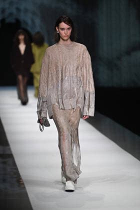 Milan, Milan Women s Fashion Week Fall Winter 2026 27 - Women s Fashion, Fall Winter 2026 27 - Anteprima fashion show - catwalk in the photo: model  Copyright: xSimonaxChiocciax xipa-agency.netx xFotosickix IPA_Agency_IPA72051310