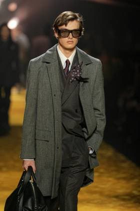 Milan, Milan Women s Fashion Week: Fall Winter 2026 27 - Women s Fashion, Fall Winter 2026 27 - Boss fashion show - catwalk in the photo: Model  Copyright: xRiccardoxGIordanox xipa-agency.netx xRiccardoxGIordanox IPA_Agency_IPA72051203