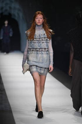 Milan, Milan Women s Fashion Week Fall Winter 2026 27 - Women s Fashion, Fall Winter 2026 27 - Anteprima fashion show - catwalk in the photo: model  Copyright: xSimonaxChiocciax xipa-agency.netx xFotosickix IPA_Agency_IPA72051284