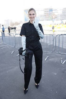 MFW - Prada Outside Chiara Ferragni at the Prada fashion show during the Milan Menswear Fall Winter 2026 2027 Fashion Week on February 26, 2026 in Milan, Italy. Photo by Marco Piovanotto ABACAPRESS.COM Milan Italy  Copyright: xPiovanottoxMarco ABACAx