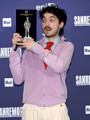 Sanremo, 76th Italian Song Festival - Nuovo Imaie Award photocall - pictured: Mazzariello  Copyright: xTerenghi PoolxSanremo02x xipa-agency.netx xPoolxSanremox02x IPA_Agency_IPA72054115