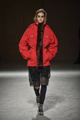 February 26, 2026, Milano, MI: Per la Milano Fashion Week Fall Winter 2026 27 sfilata di Prada, Milano 26 Febbraio 2026. ANSA MATTEO CORNER..Prada Fashion Show for Milan Fashion Week Fall Winter 2026 2027, Milan, February 26, 2026..ANSA MATTEO CORNER Milano MI  - ZUMAa110 20260226_zaf_a110_069 Copyright: xAnsax