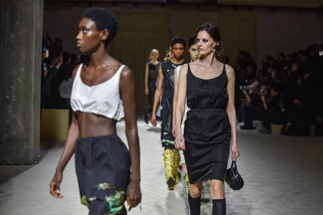 February 26, 2026, Milano, MI: Per la Milano Fashion Week Fall Winter 2026 27 sfilata di Prada, Milano 26 Febbraio 2026. ANSA MATTEO CORNER..Prada Fashion Show for Milan Fashion Week Fall Winter 2026 2027, Milan, February 26, 2026..ANSA MATTEO CORNER Milano MI  - ZUMAa110 20260226_zaf_a110_073 Copyright: xAnsax
