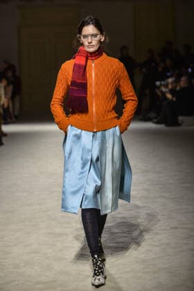 February 26, 2026, Milano, MI: Per la Milano Fashion Week Fall Winter 2026 27 sfilata di Prada, Milano 26 Febbraio 2026. ANSA MATTEO CORNER..Prada Fashion Show for Milan Fashion Week Fall Winter 2026 2027, Milan, February 26, 2026..ANSA MATTEO CORNER Milano MI  - ZUMAa110 20260226_zaf_a110_078 Copyright: xAnsax