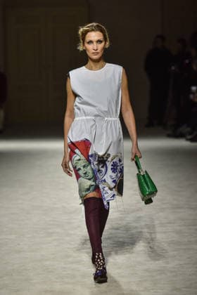 February 26, 2026, Milano, MI: Per la Milano Fashion Week Fall Winter 2026 27 sfilata di Prada, Milano 26 Febbraio 2026. ANSA MATTEO CORNER..Prada Fashion Show for Milan Fashion Week Fall Winter 2026 2027, Milan, February 26, 2026..ANSA MATTEO CORNER Milano MI  - ZUMAa110 20260226_zaf_a110_081 Copyright: xAnsax