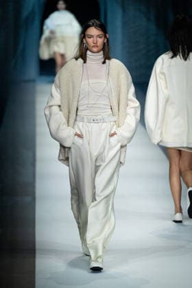 Anteprima fashion show during the Milan Fashion Week - Womenswear Fall Winter 2026 2027 in Milan, Italy, on 26 February 2026. A model walks the runway at Anteprima fashion show during the Milan Fashion Week - Womenswear Fall Winter 2026 2027 in Milan, Italy, on 26 February 2026., Credit:Stefano Costantino TTL Avalon Italy, Milan  Copyright: xStefanoxCostantinoxTTLx xAvalonx 1078458307