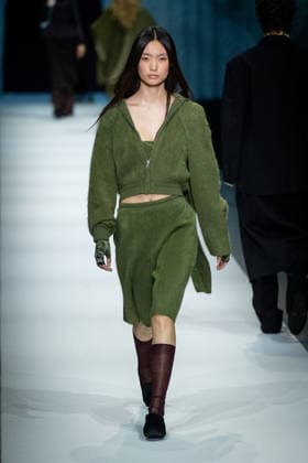 Anteprima fashion show during the Milan Fashion Week - Womenswear Fall Winter 2026 2027 in Milan, Italy, on 26 February 2026. A model walks the runway at Anteprima fashion show during the Milan Fashion Week - Womenswear Fall Winter 2026 2027 in Milan, Italy, on 26 February 2026., Credit:Stefano Costantino TTL Avalon Italy, Milan  Copyright: xStefanoxCostantinoxTTLx xAvalonx 1078458728