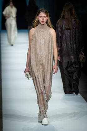 Anteprima fashion show during the Milan Fashion Week - Womenswear Fall Winter 2026 2027 in Milan, Italy, on 26 February 2026. A model walks the runway at Anteprima fashion show during the Milan Fashion Week - Womenswear Fall Winter 2026 2027 in Milan, Italy, on 26 February 2026., Credit:Stefano Costantino TTL Avalon Italy, Milan  Copyright: xStefanoxCostantinoxTTLx xAvalonx 1078458958