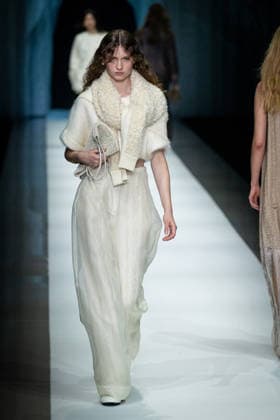 Anteprima fashion show during the Milan Fashion Week - Womenswear Fall Winter 2026 2027 in Milan, Italy, on 26 February 2026. A model walks the runway at Anteprima fashion show during the Milan Fashion Week - Womenswear Fall Winter 2026 2027 in Milan, Italy, on 26 February 2026., Credit:Stefano Costantino TTL Avalon Italy, Milan  Copyright: xStefanoxCostantinoxTTLx xAvalonx 1078458976