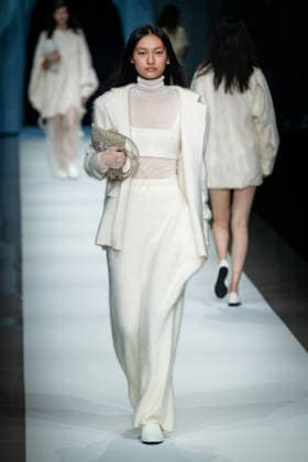 Anteprima fashion show during the Milan Fashion Week - Womenswear Fall Winter 2026 2027 in Milan, Italy, on 26 February 2026. A model walks the runway at Anteprima fashion show during the Milan Fashion Week - Womenswear Fall Winter 2026 2027 in Milan, Italy, on 26 February 2026., Credit:Stefano Costantino TTL Avalon Italy, Milan  Copyright: xStefanoxCostantinoxTTLx xAvalonx 1078459003